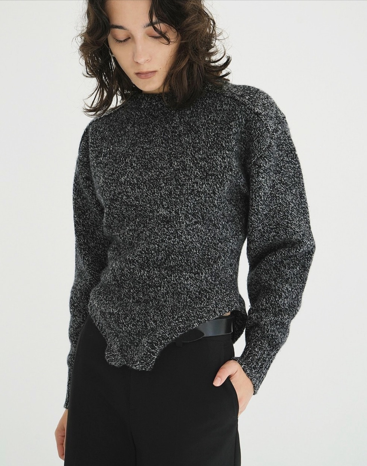 CLANE LOW GAUGE BODYSUIT KNIT TOPS