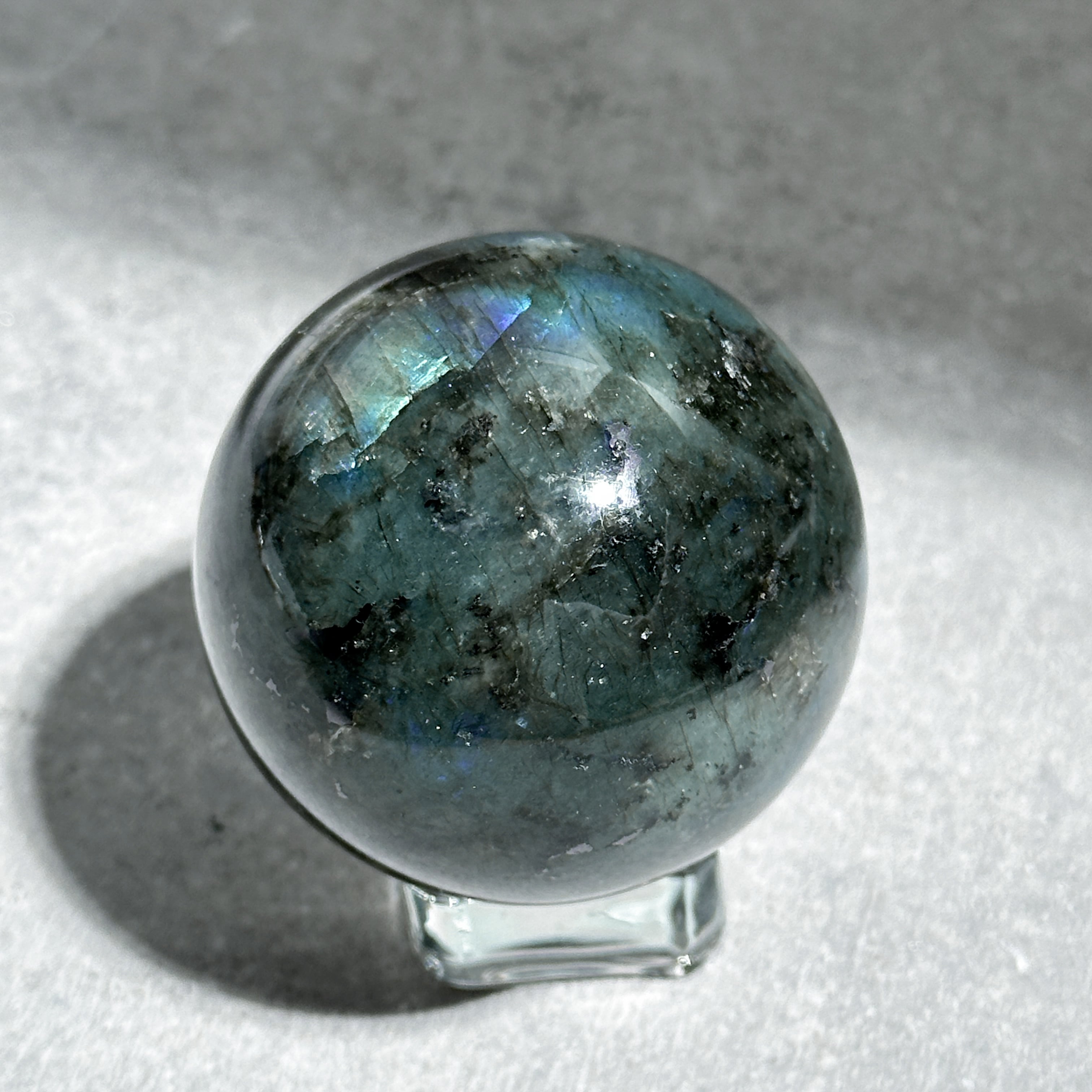ラブラドライト スフィア 61◇ Labradorite ◇天然石・鉱物