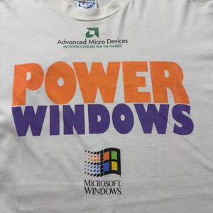 90s Microsoft Windows Hanes TEE XL 古着