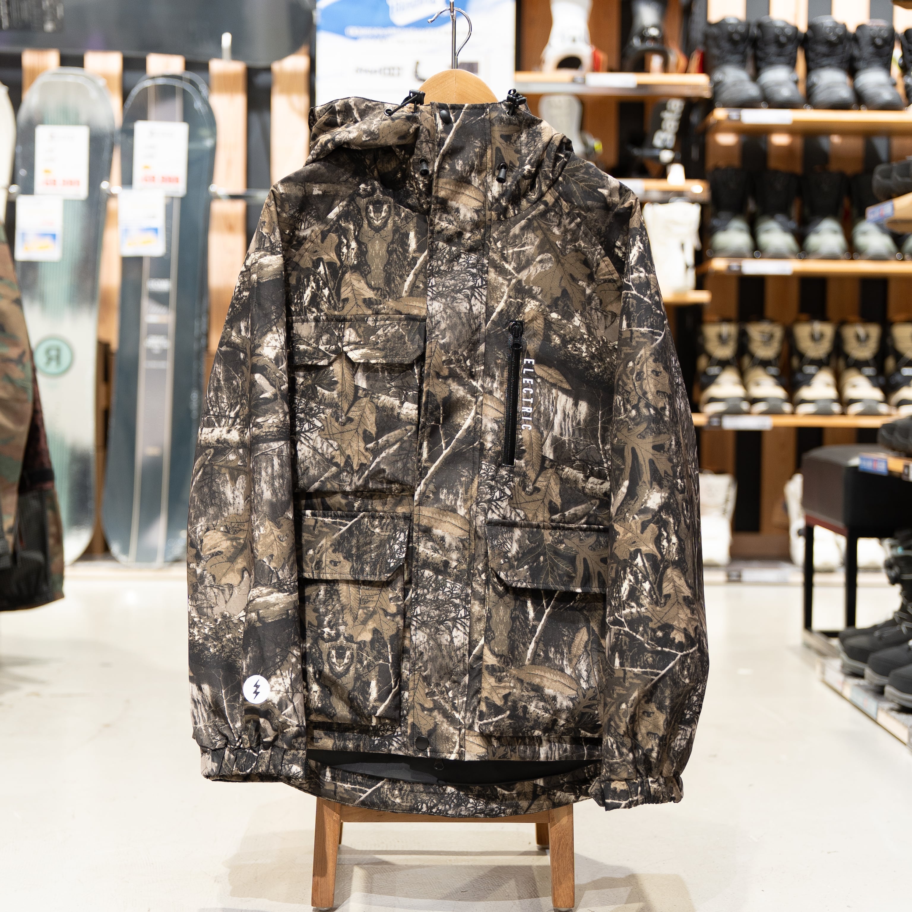 DRT × ELECTRIC / TROPHY SHOT DRY HOOD（BLACK） | MURASAKISPORTS