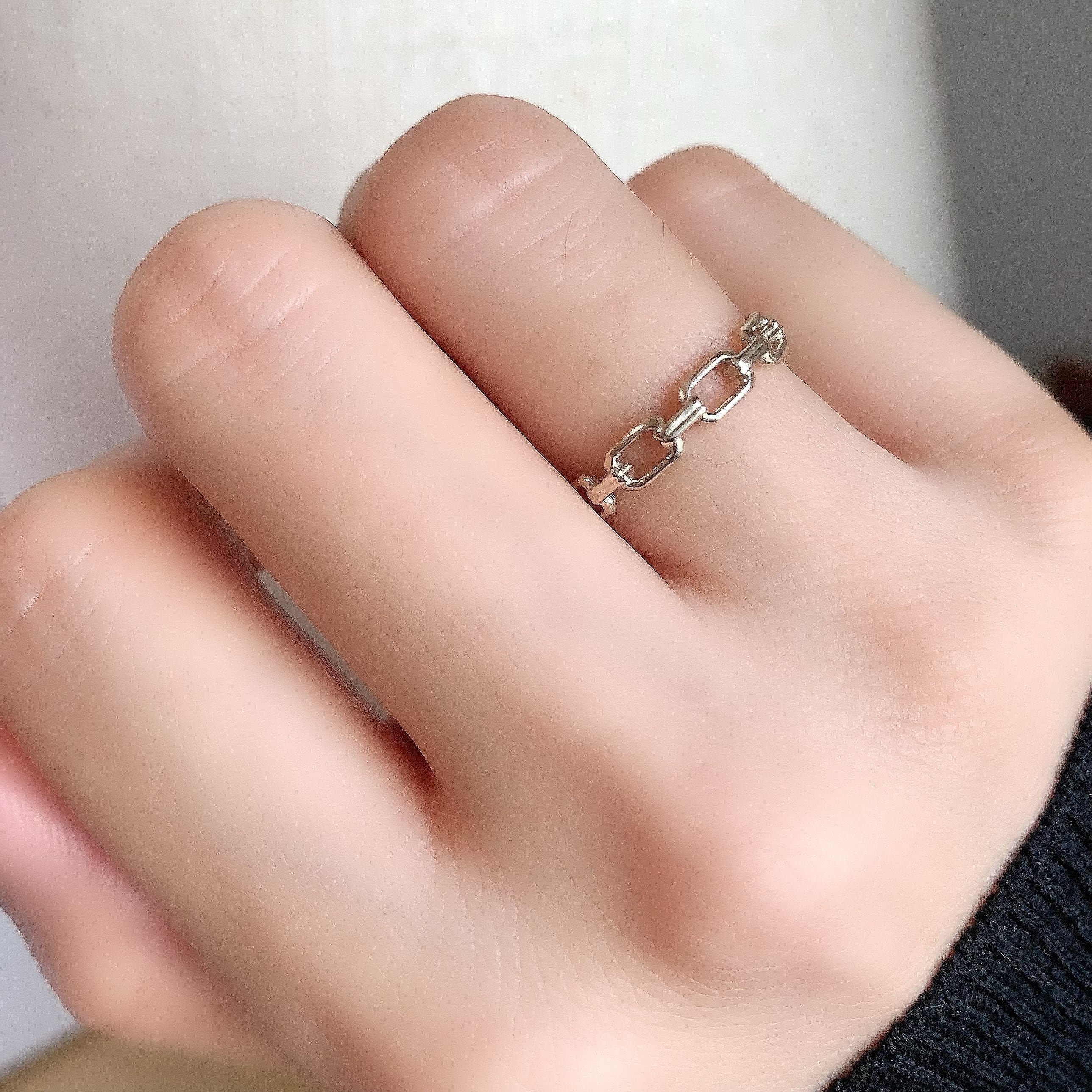 チェーンモチーフ リング / K10YG【受注製作】 | DoubleMoon jewelry