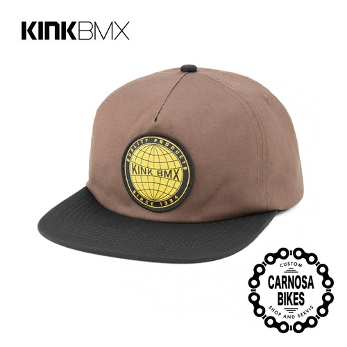 【KINK BMX】PLANET HAT [プラネットハット] Brown/Black