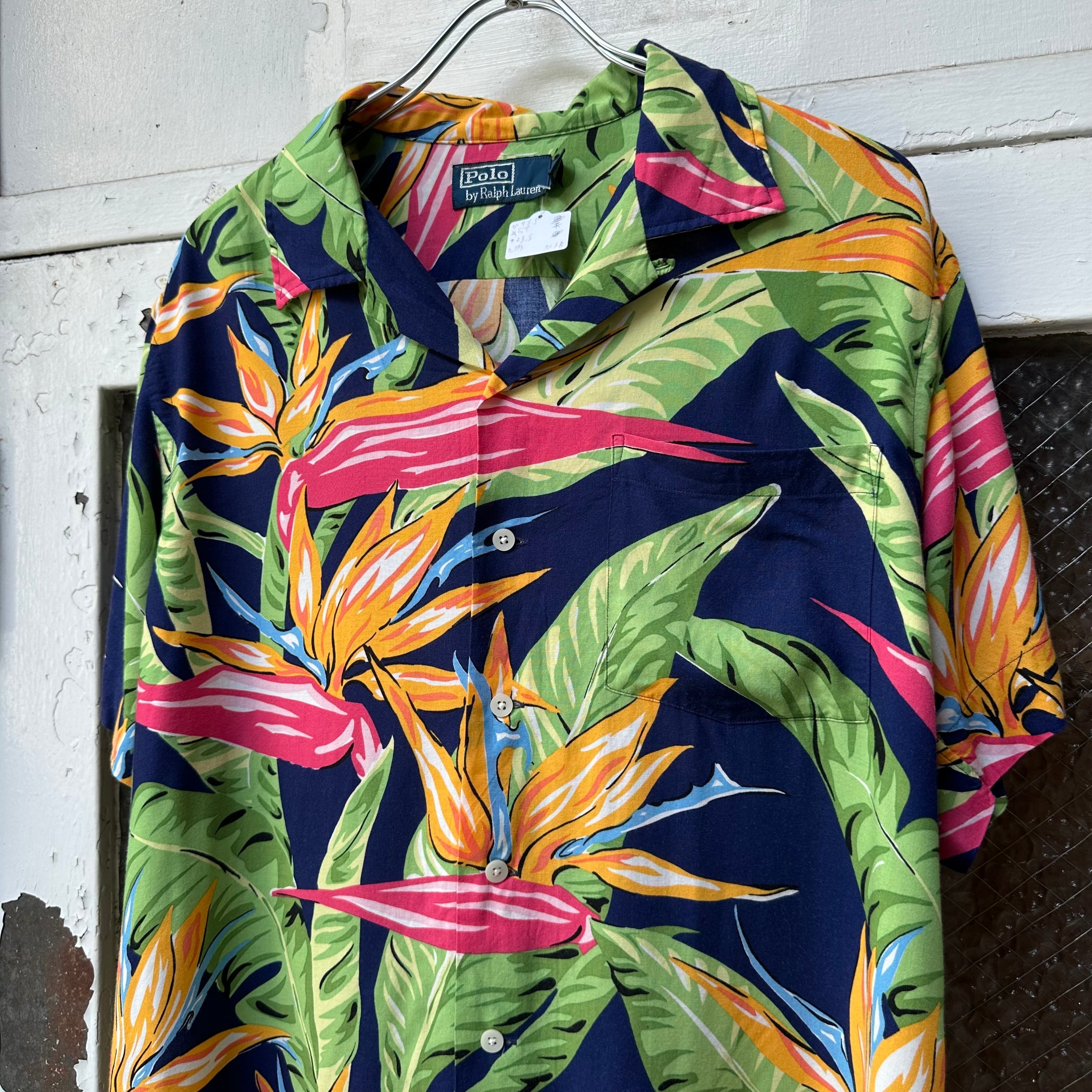 希少M!!】90's〜 Polo by Ralph Lauren Cotton Aloha Shirt | 下北沢