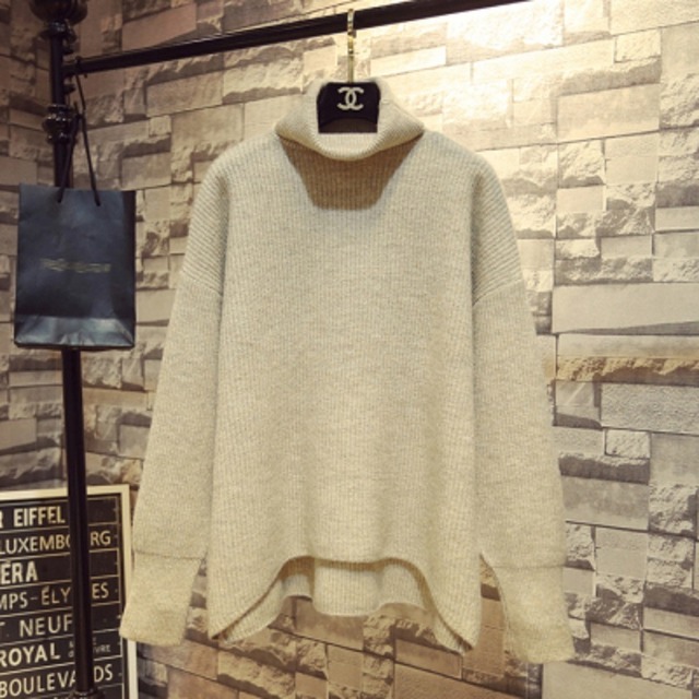 トップス セーター ミディアム丈 袖あり 長袖 タートルネック ストレート 大人可愛い きれいめ シンプル カジュアル おしゃれ 大人女子 こなれ感 ラフ ラブリー キュート 無地 秋 冬 10代 20代 30代 レディース 女性用 学生 通学 デート お出かけ 女子会 お泊まり 休日 イベント リゾート 旅行 ホテル レストラン 着回し 普段使い ファッション コーデ スタイル 楽ちん モテ プレゼント ギフト ワンサイズ 色展開 ホワイト ブラック グレー ピンク ネイビー アプリコット ライトピンク