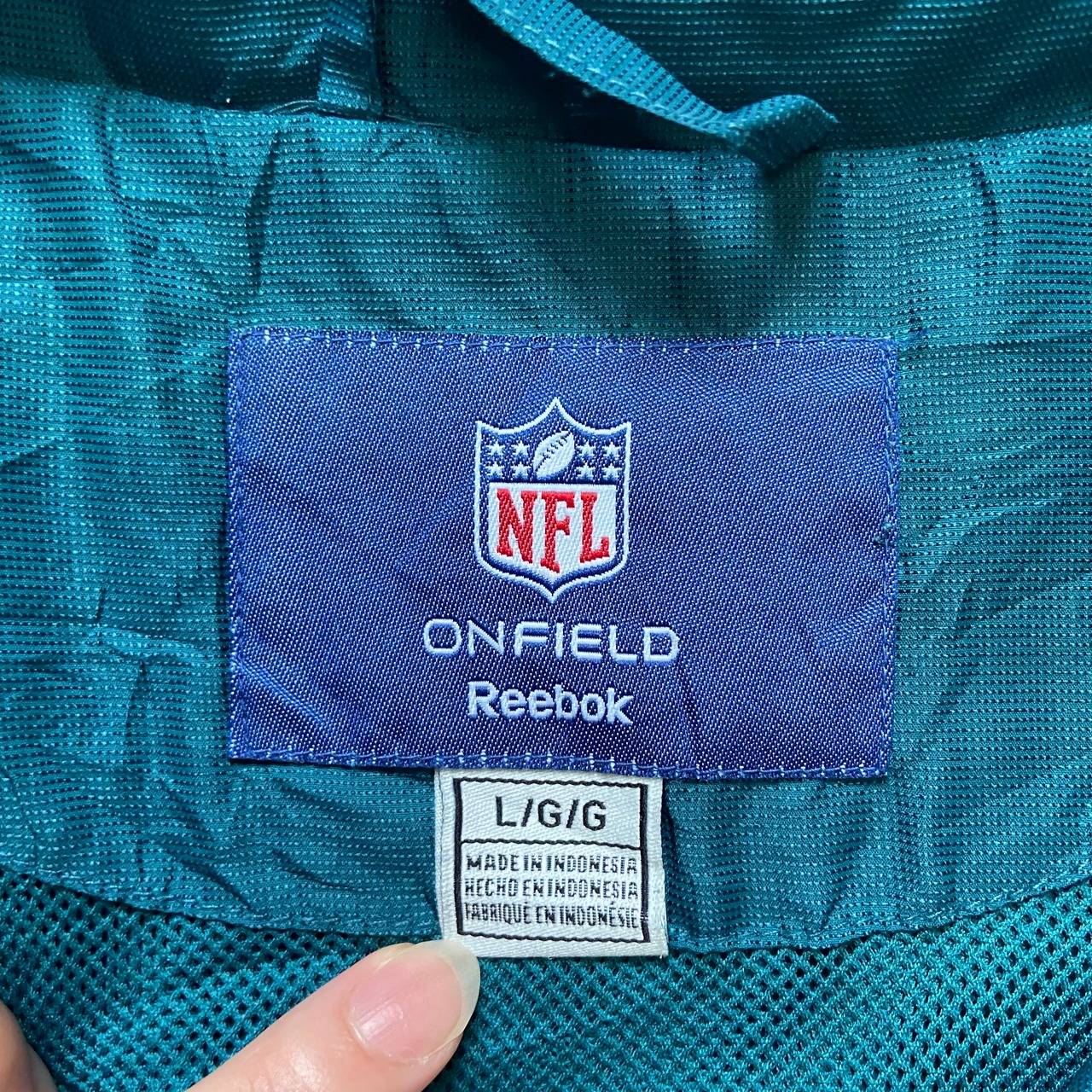 Reebok リーボック NFL フィラデルフィア・イーグルス チームロゴ刺繍 