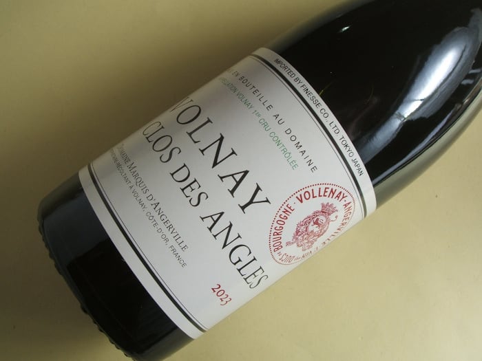 ヴォルネイ 1級 クロ・デ・ザングル 2023年 マルキ・ダンジェルヴィル