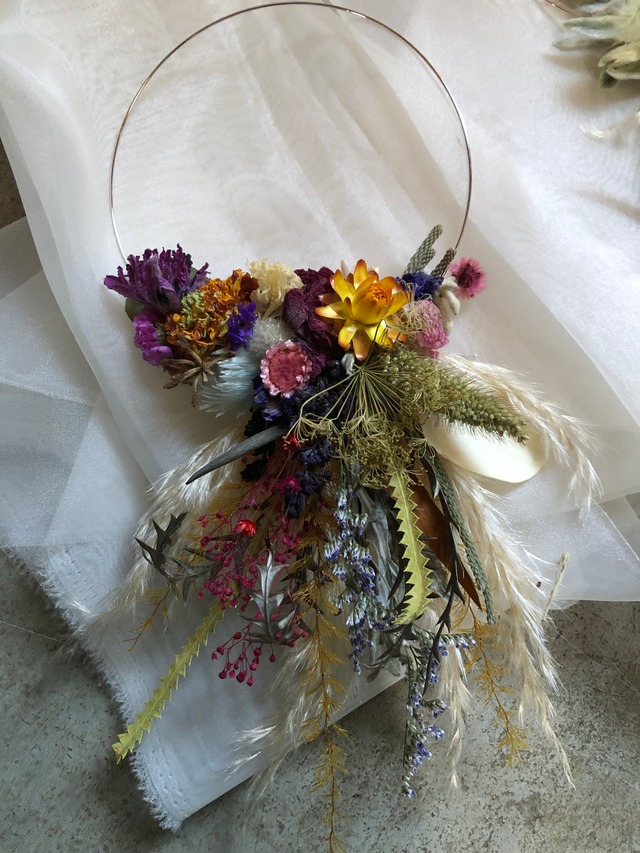 ドライフラワー オーナメント