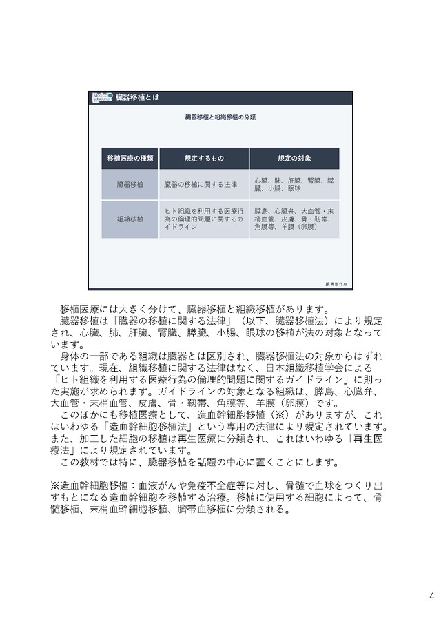 日本の臓器移植の歴史