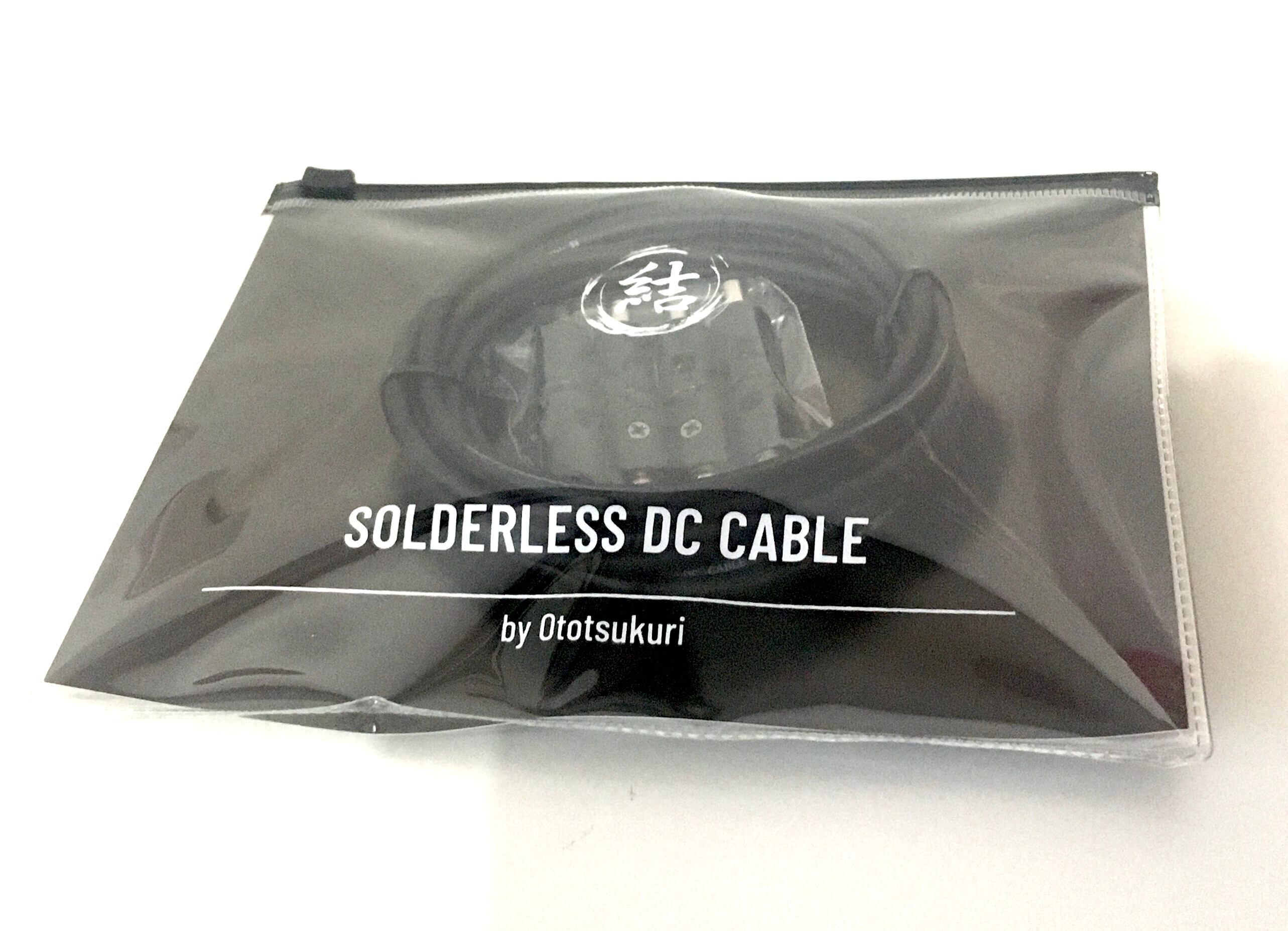 結 DC ソルダーレス (2.1mm) SL両対応プラグ 10個 ケーブル 2m