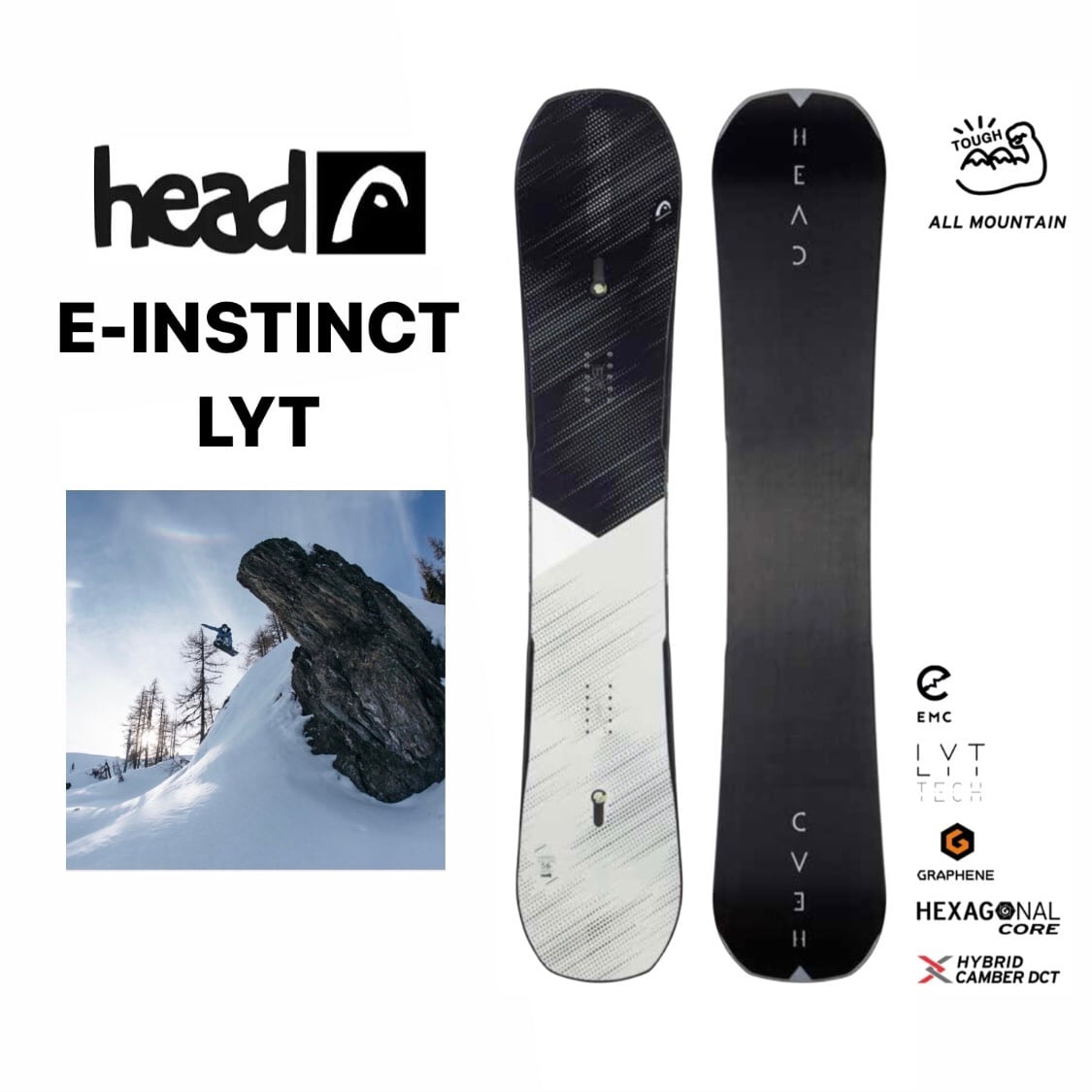 22-23 HEAD E-INSTINCT LYT スノーボード ヘッド インスティンクト