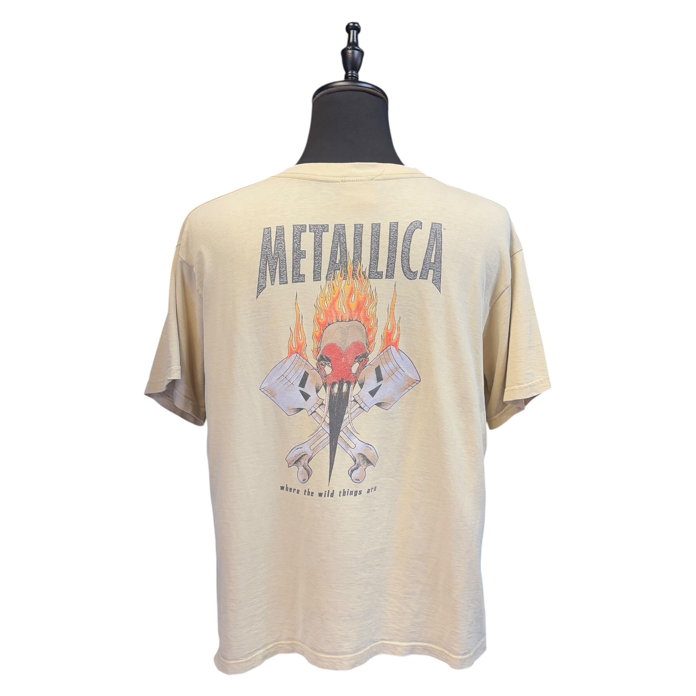 パスヘッド メタリカ 90's Tシャツ Pushead Vintage 90s METALLICA