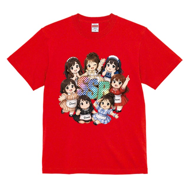 fat.SSR 全員集合Tシャツ【奈留カラー／アクアブルー】 | えすえす
