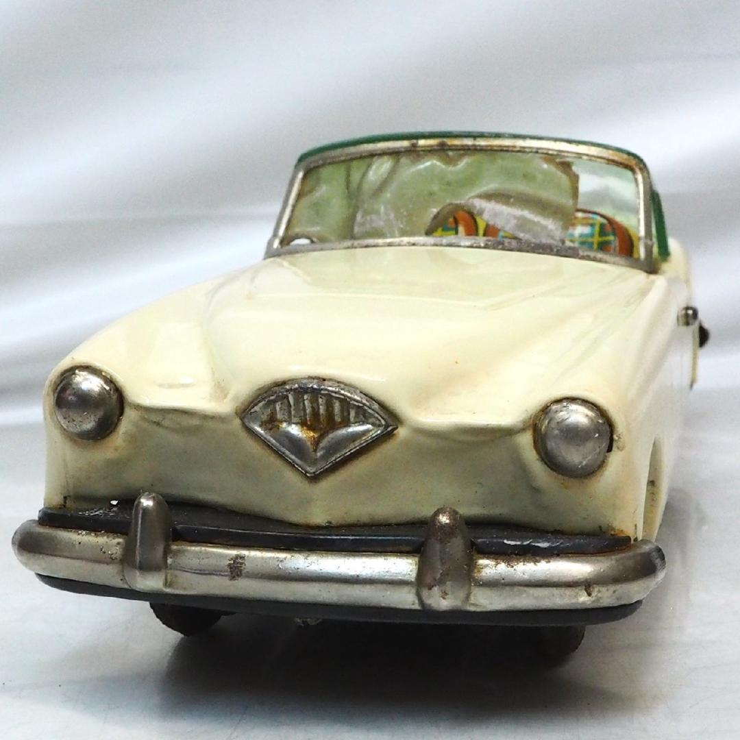 旭玩具【MG MGA 1600カブリオレ 赤】ブリキ tin toy car箱無