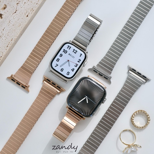 POP UP先行商品！【ステンレスループバンド】B076 アップルウォッチバンド ステンレスベルト ループバンド Apple Watch