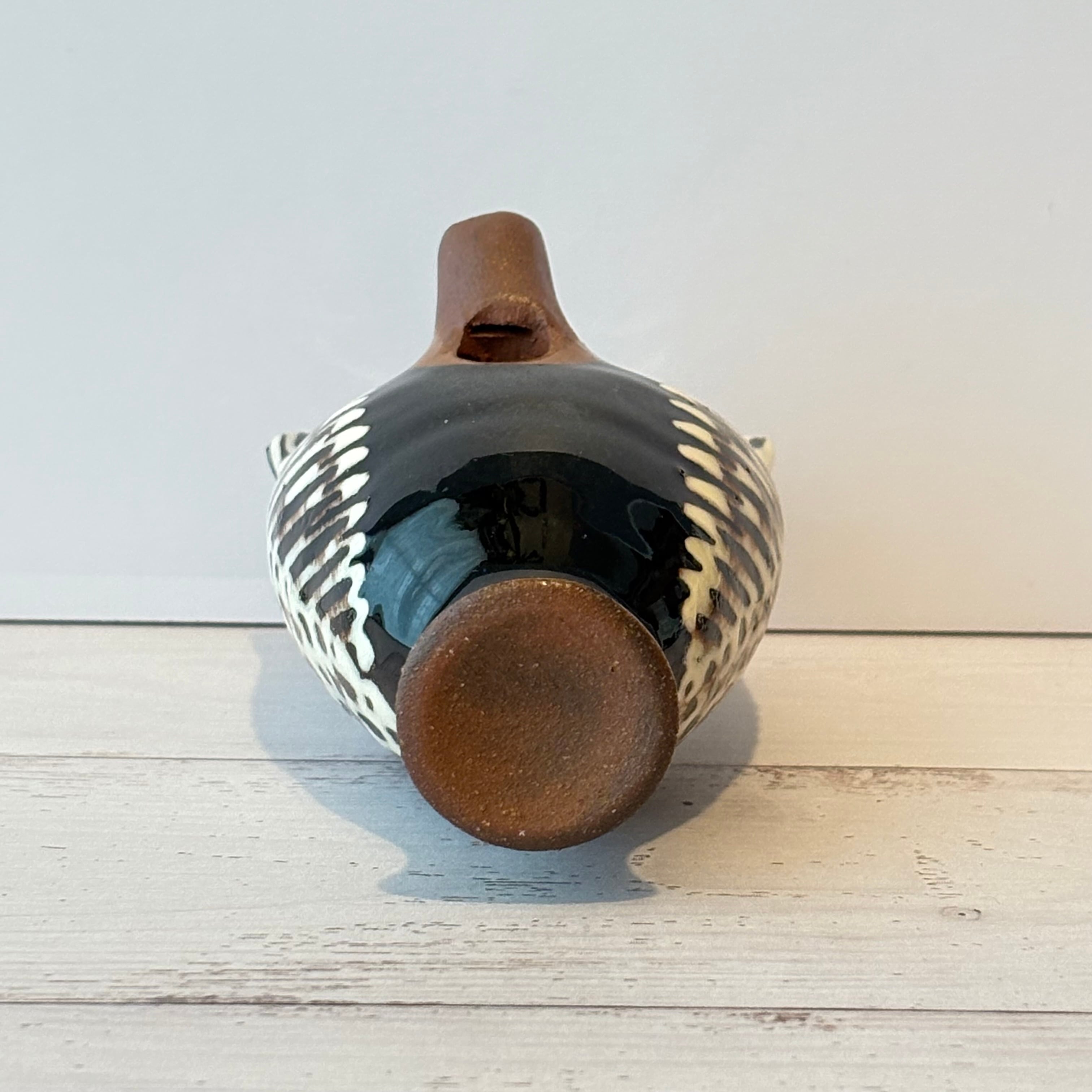 789 リトアニア 陶器の笛/フクロウ | attic