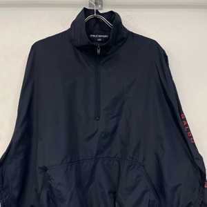 POLO SPORT used half zip nylon pullover SIZE:- S1