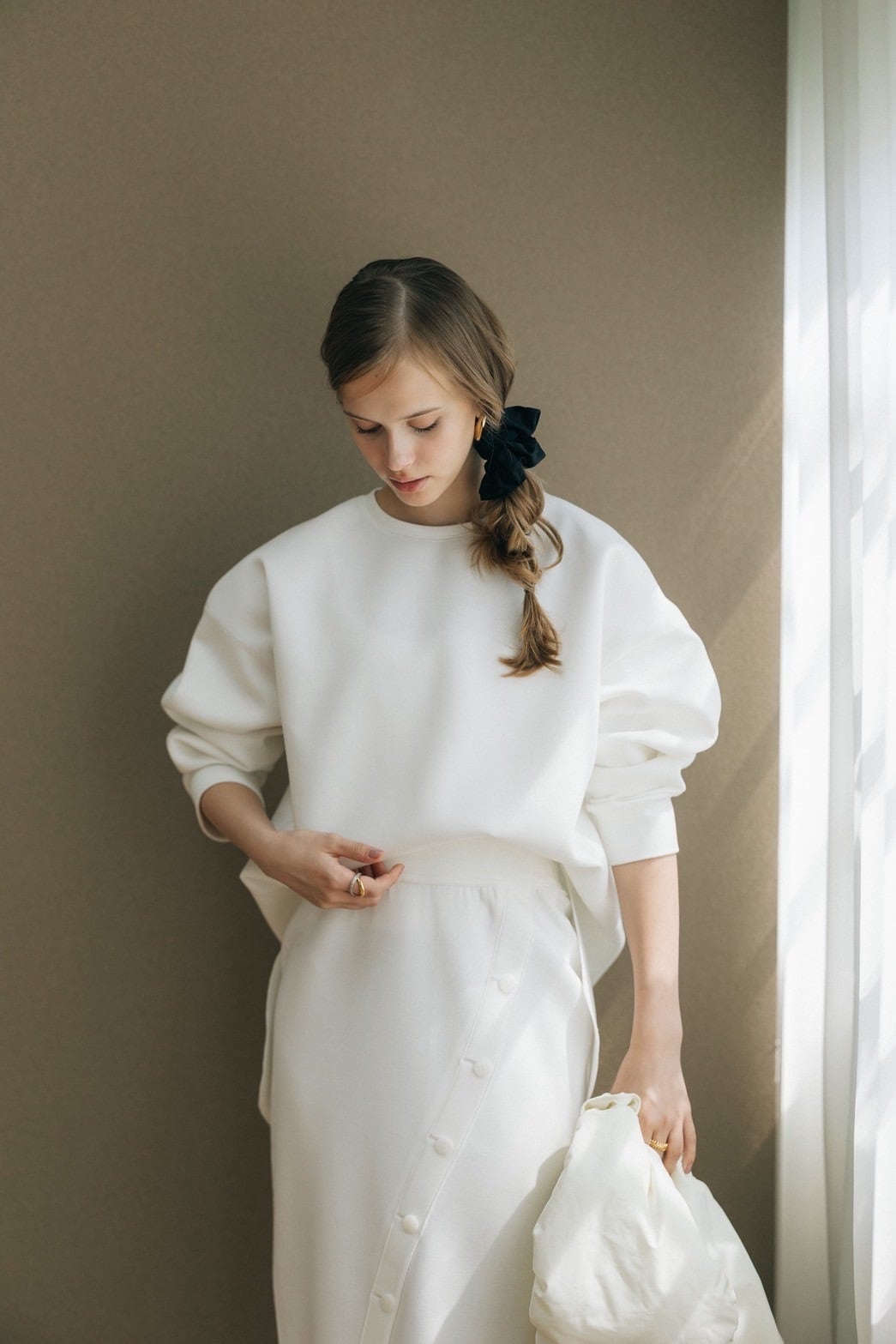 pois マシュマロプルオーバー white 再販 marshmallow pullover【通常販売】3〜6日営業日 | pois