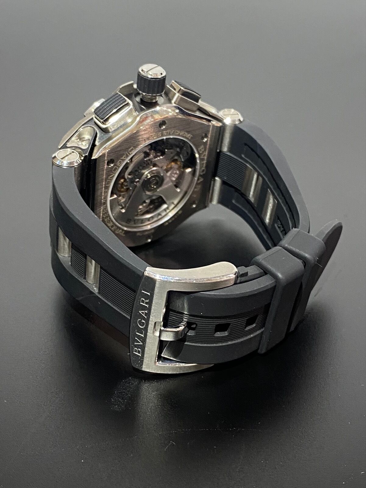 BVLGARI ブルガリ メンズ 腕時計 ディアゴノ DP45BSTVDCH/GMT | PAY ID