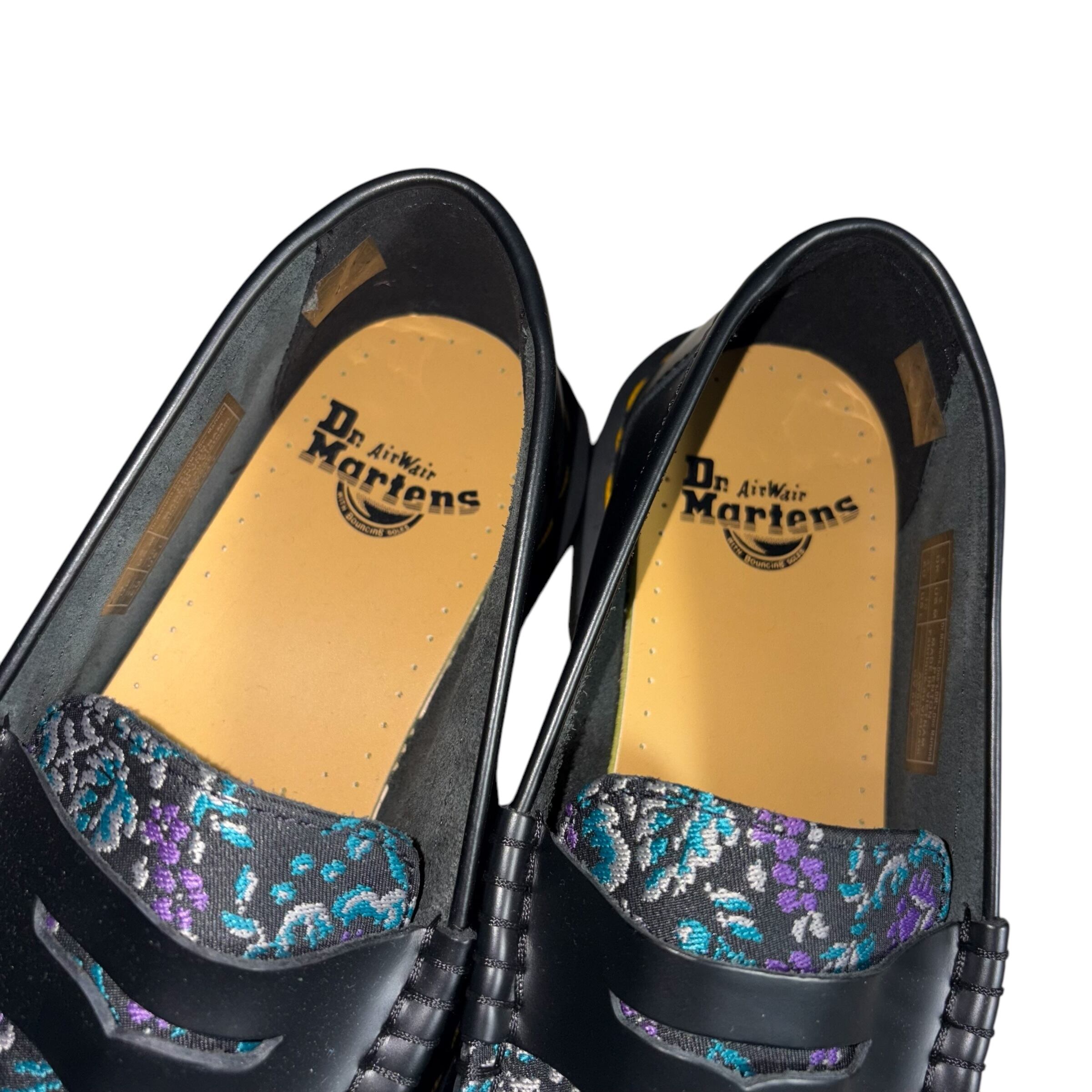 Dr.Martens “PENTON” floral jacquard loafers | NOIR ONLINE