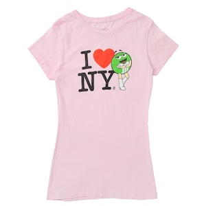 I♡NY m&m's ベビーピンク　Tシャツ