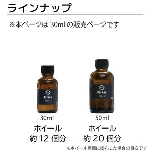 【プロ仕様・５年耐久】 ホイール用コーティング剤：30ml