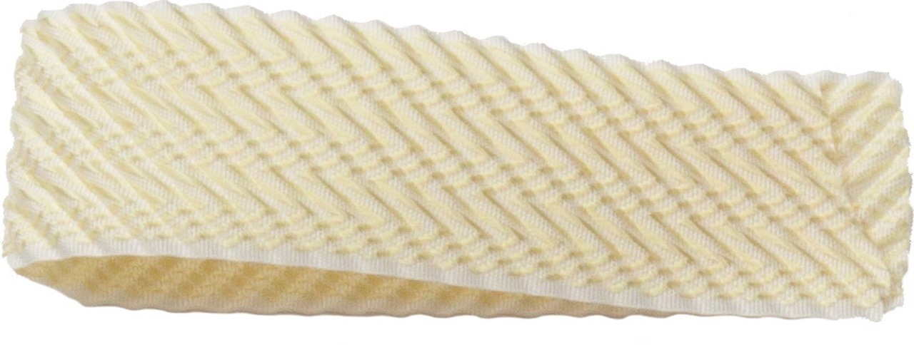ＷＲＩＮＫＬＥＤリボン２５ミリ　ホワイト系　MRK-0036CR　4961823788161　リボン > 定番リボン