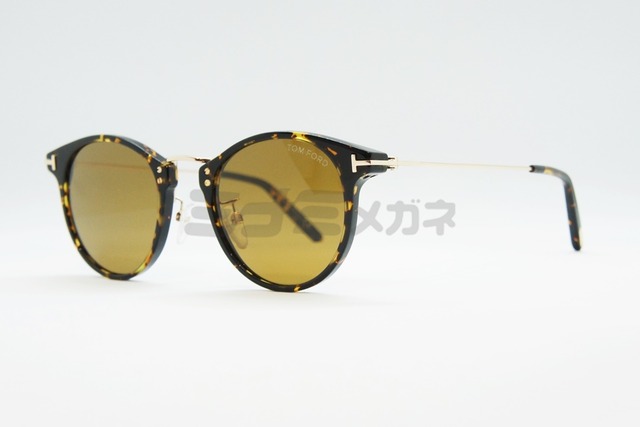 TOM FORD サングラス TF673 52E Jamieson ボストン フレーム メンズ レディース おしゃれ アジアンフィット ITALY イタリア製 トムフォード-2枚目