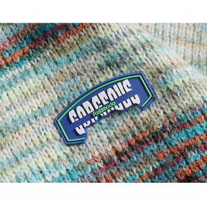 Multi border knit cardigan 0383