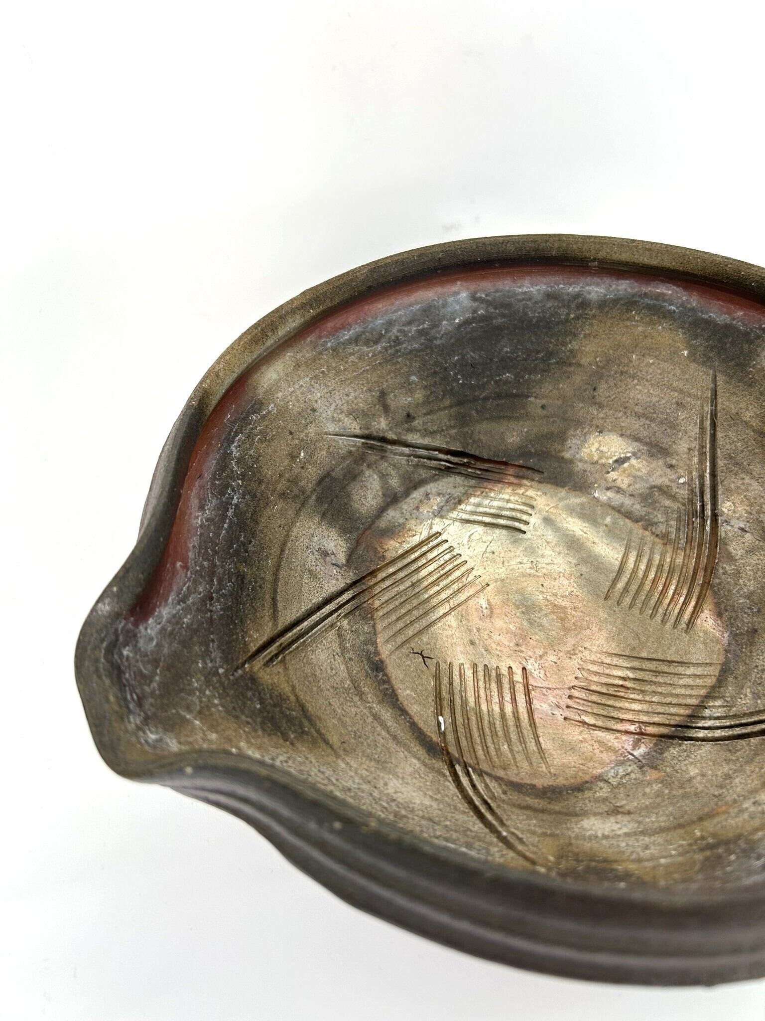 備前焼 大鉢 片口 櫛目 | fil et vase ～フィルエバーズ～