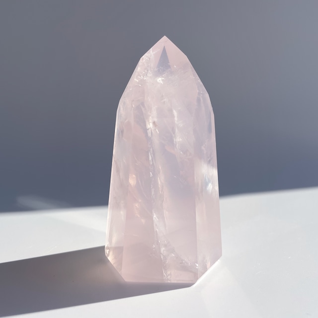 ローズクォーツタワー31◇ Rose Quartz Tower ◇天然石・鉱物・パワーストーン