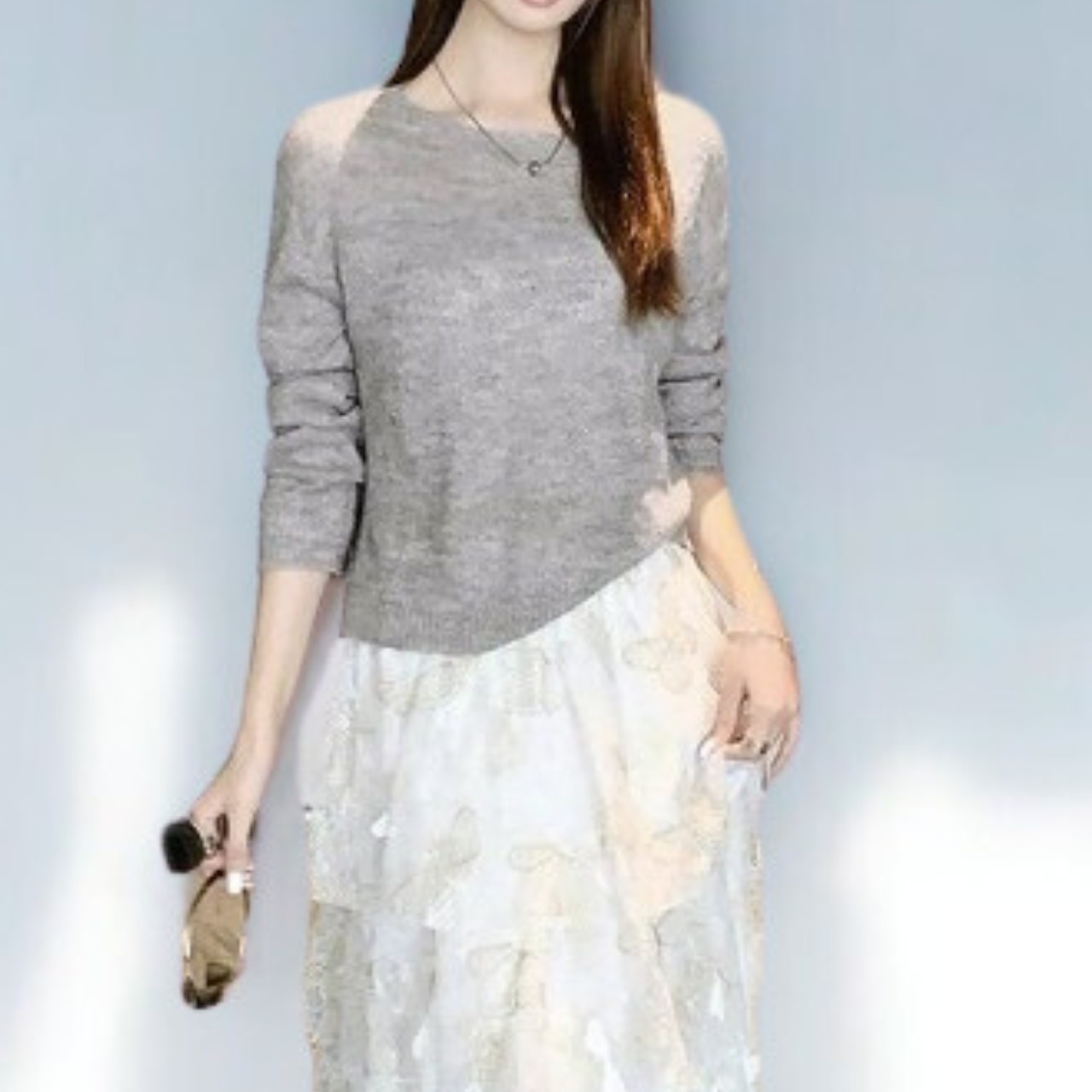 ルーズフィット ニットプルオーバー 　　 00054