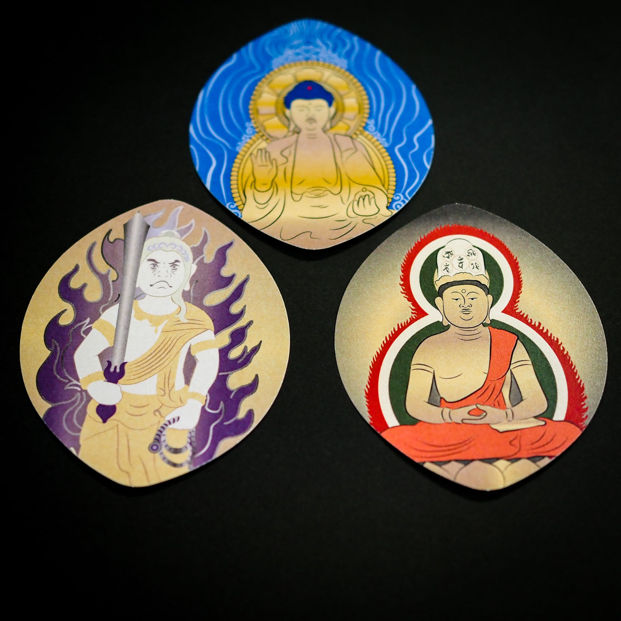 散華寺PJ】安楽寺オリジナル散華（第一弾） | 天王山 安楽寺