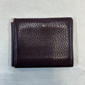 CELLERINI "MANEY CLIP/ CARD SLOT"  LEATHER WALLET