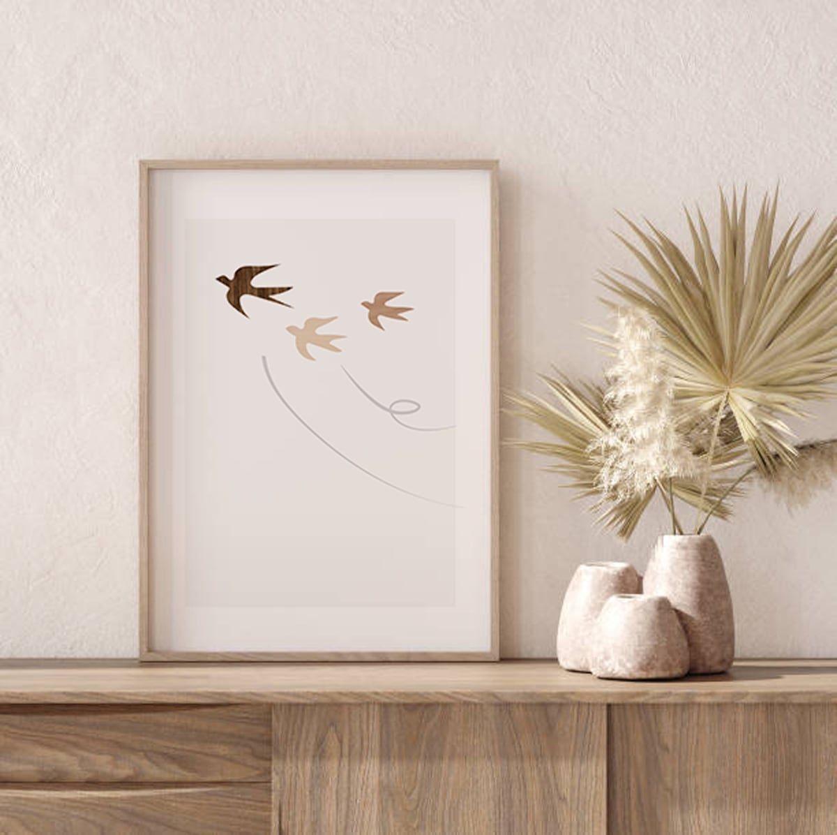 送料無料】 Bird 鳥 サイズ インテリア ポスター北欧 おしゃれ 絵画