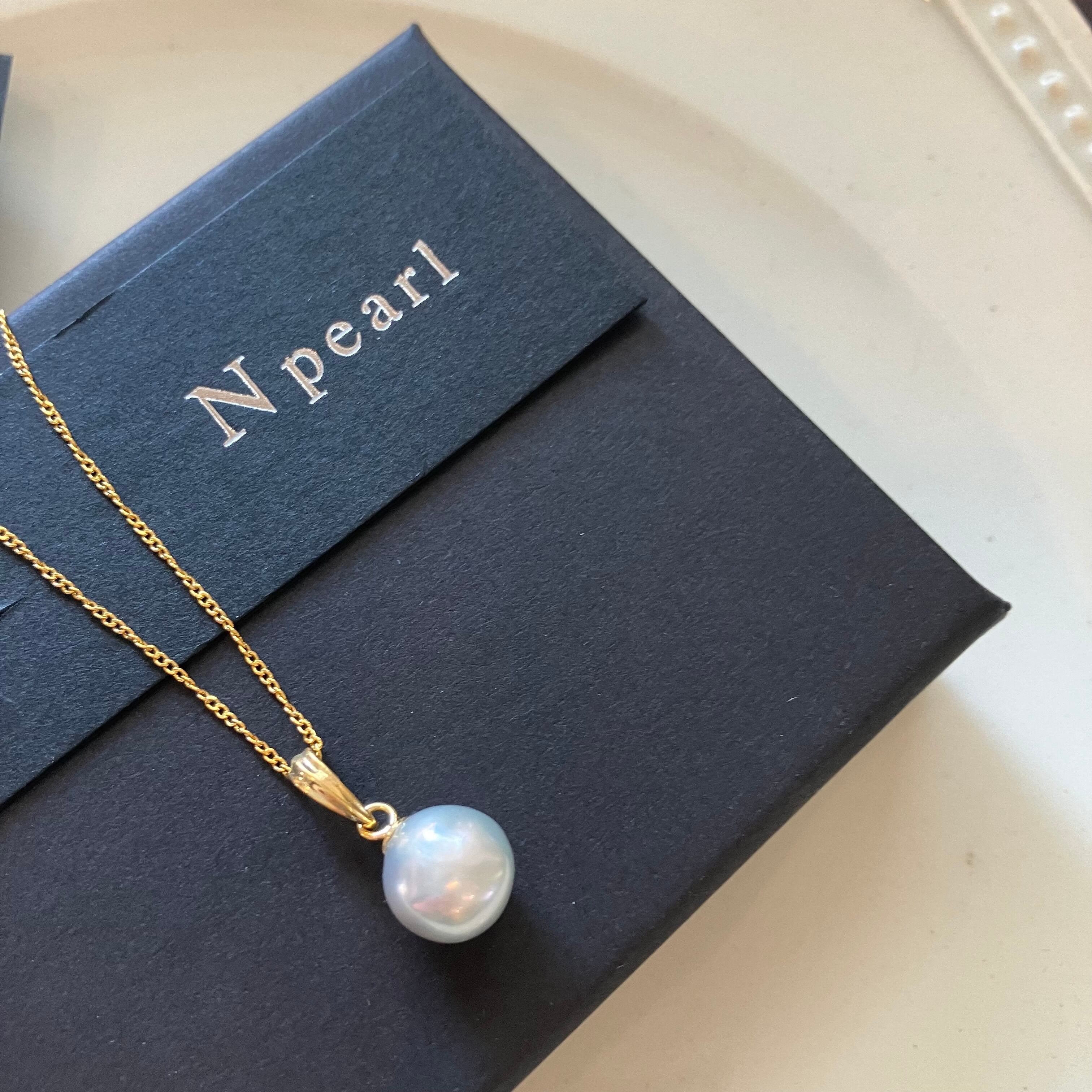 愛媛宇和島産本真珠 パールネックレス C バロックパール N pearl | 歩 