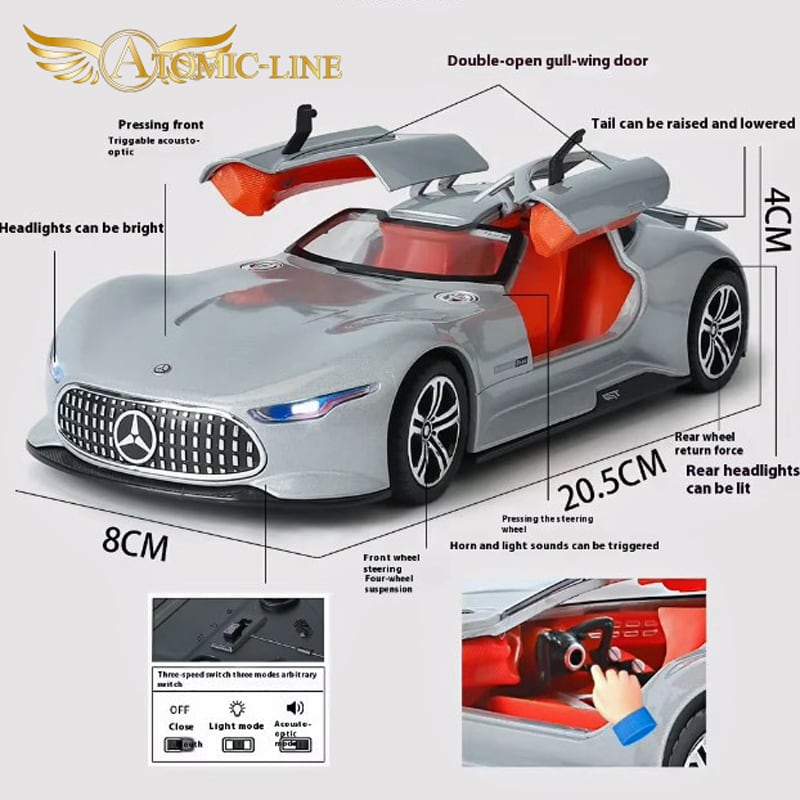 メルセデス ベンツ AMG Vision グランツーリスモ 1/24 ミニカー 全3色