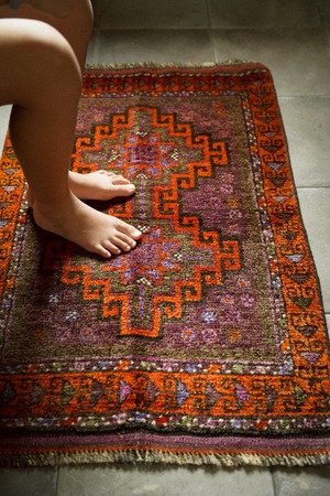 1786-Vintage Taimani rug