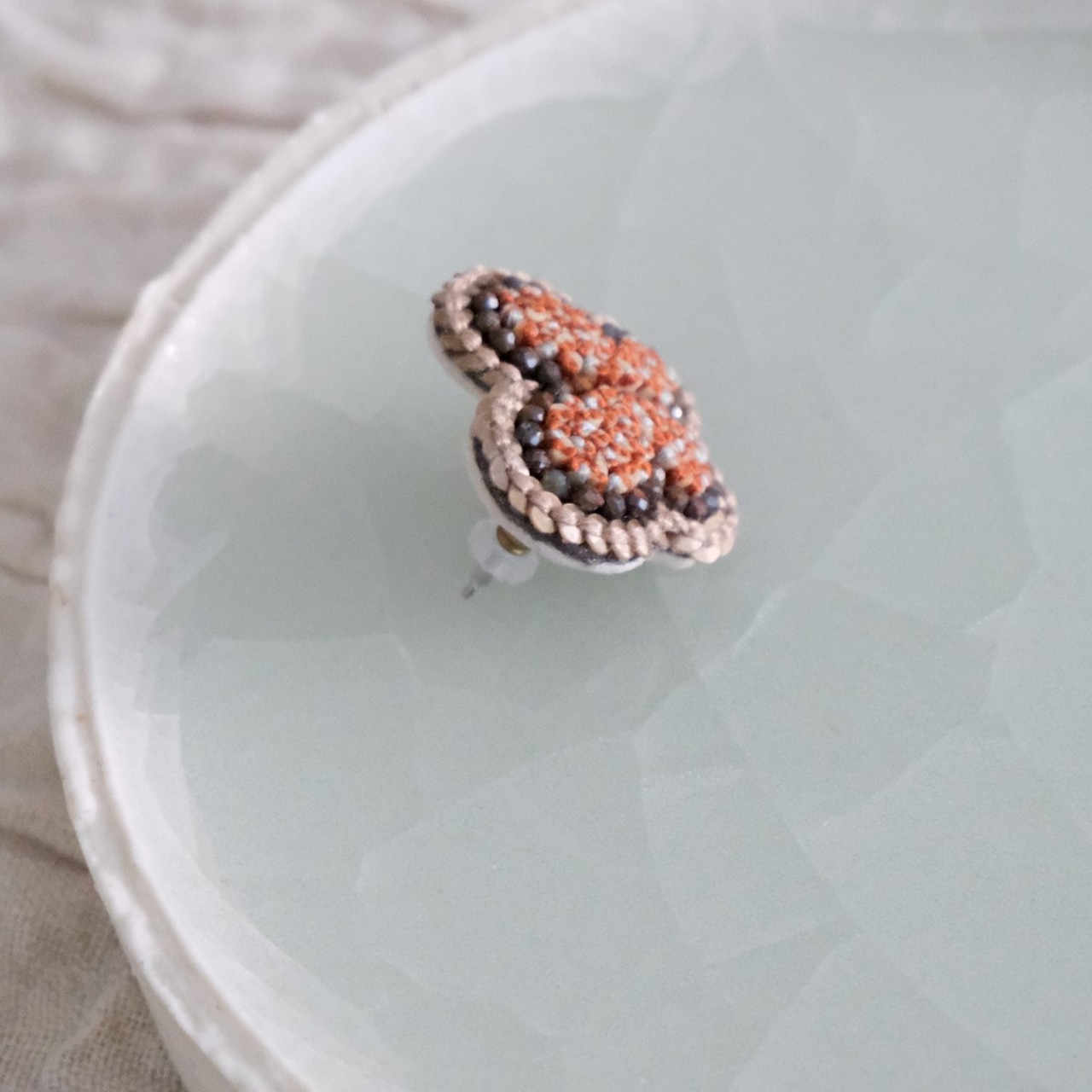 tamas(タマス) まぼろし/Type A/Dark Brown ピアスのみ