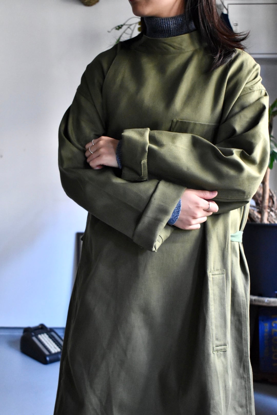 60's “British army“ nursing gown D.STOCK | KEY WEB STORE 60's “British army“ nursing gown D.STOCK | KEY WEB STORE