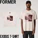 【送料無料】半袖TEE Tシャツ FORMER フォーマー EXODUS T-SHIRT TE24121 日本代理店正規品L