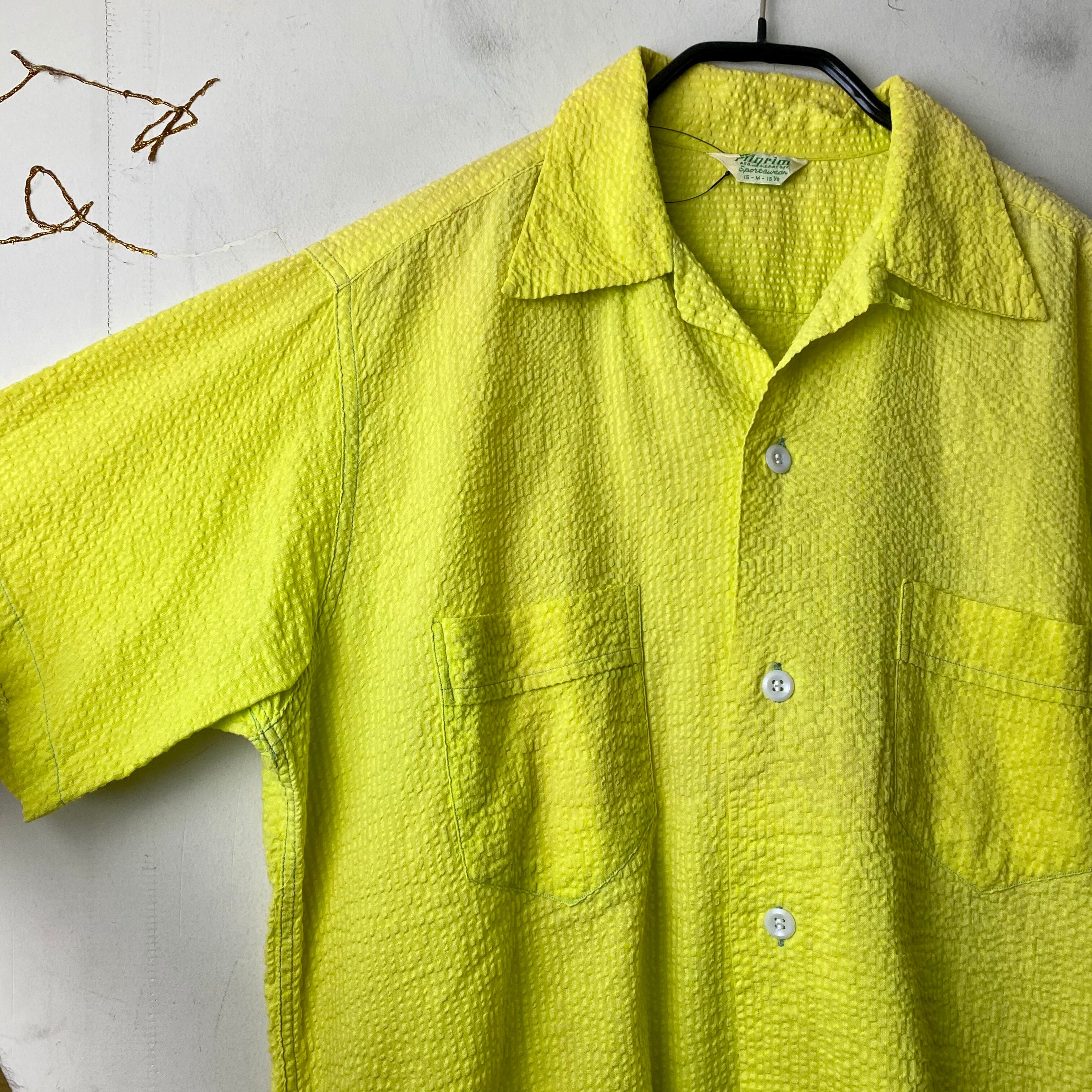 【ORVIS】 vintage seersucker shirt