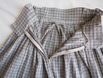 1990’s Check Gather Skirt