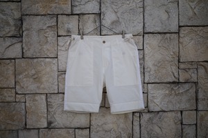 KENNETH FIELD(ケネスフィールド) / CEREMONY Ⅱ SHORTS -WHITE-