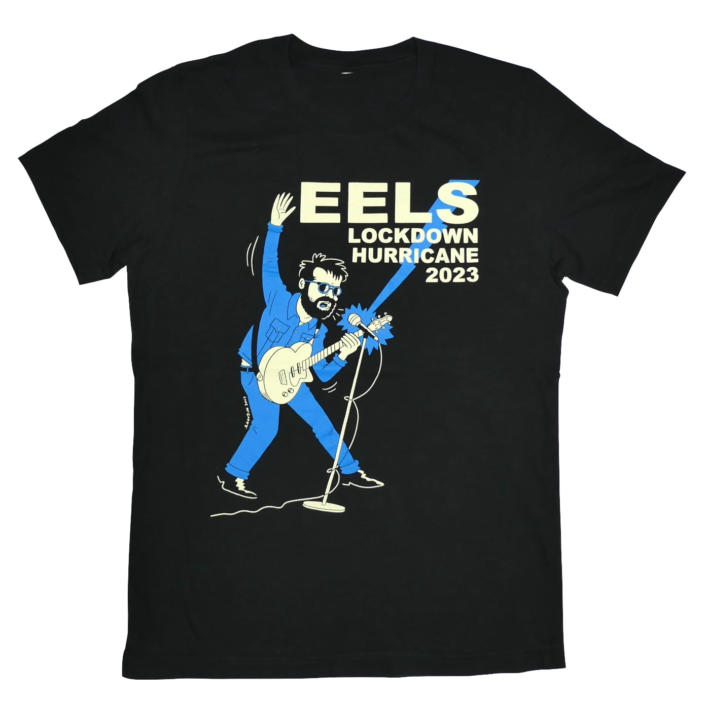 USED【S】Eels Lockdown Hurricane 2023 Tour Tee
