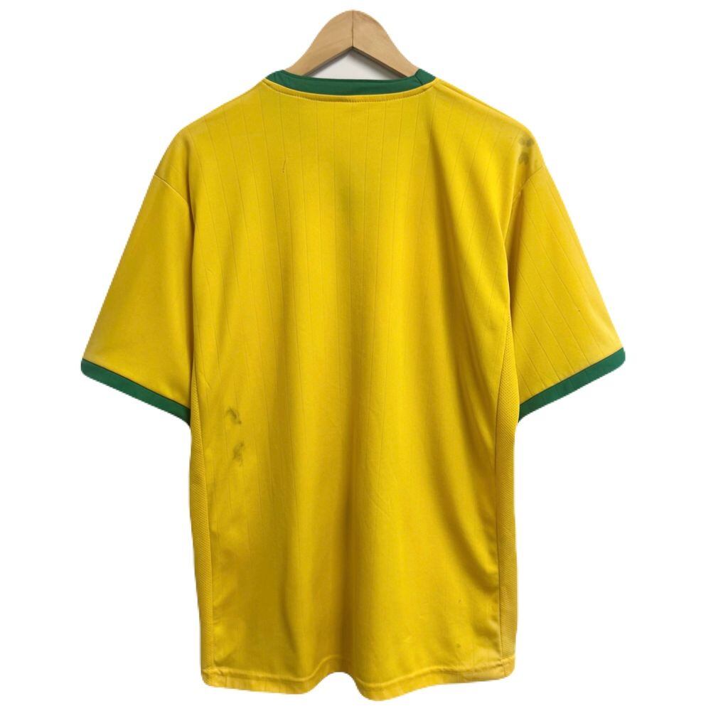 ブラジル代表 CBF サッカー ユニフォーム 半袖 黄色×緑 No.M818