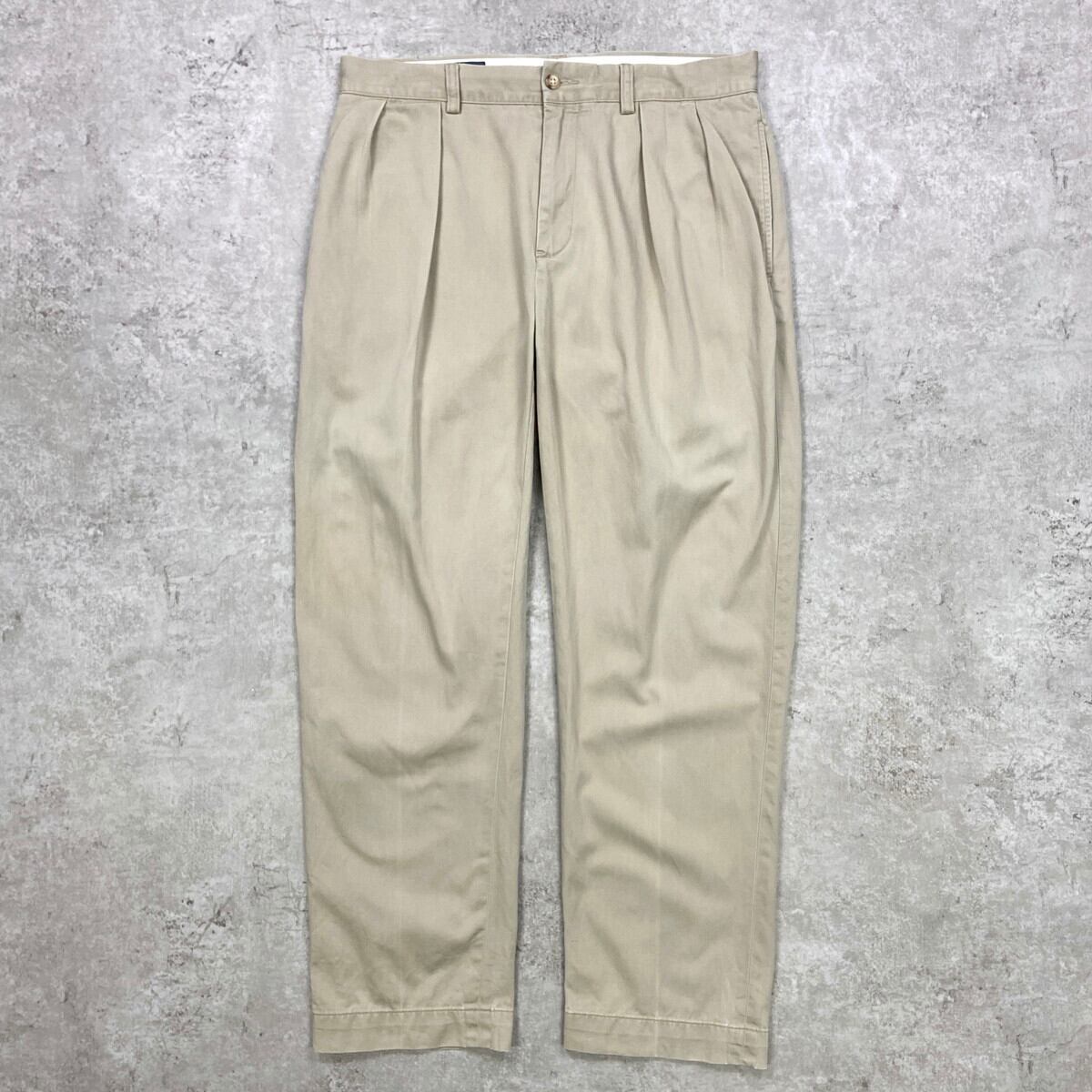 90年代 Polo by Ralph Lauren ポロバイラルフローレン 2タック ワイド