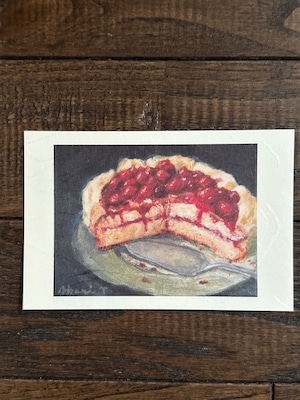 龍神アートカード「苺ジャムのバターケーキ」