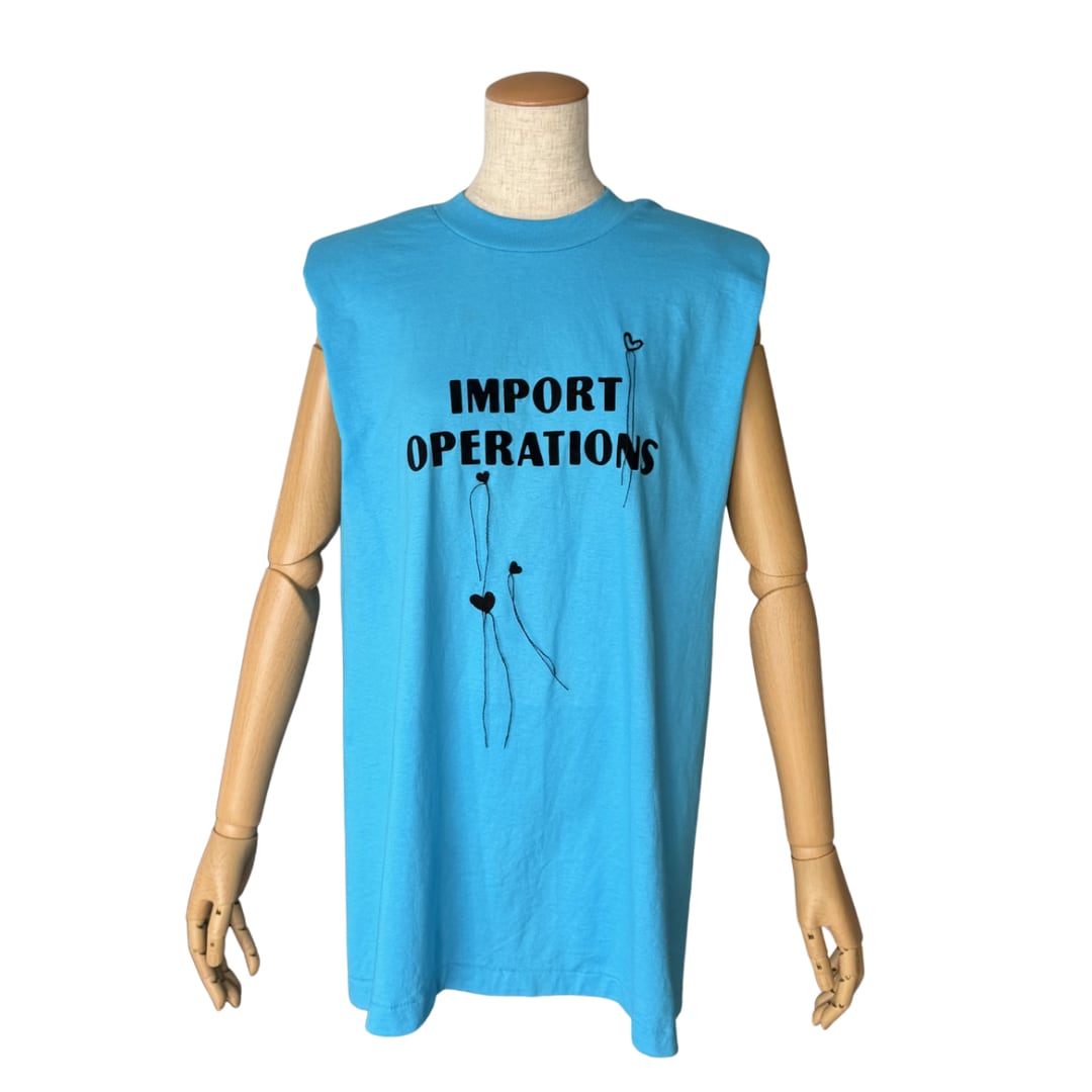 ZS-109 Power Shoulder Sleeveless Sweat | zechito