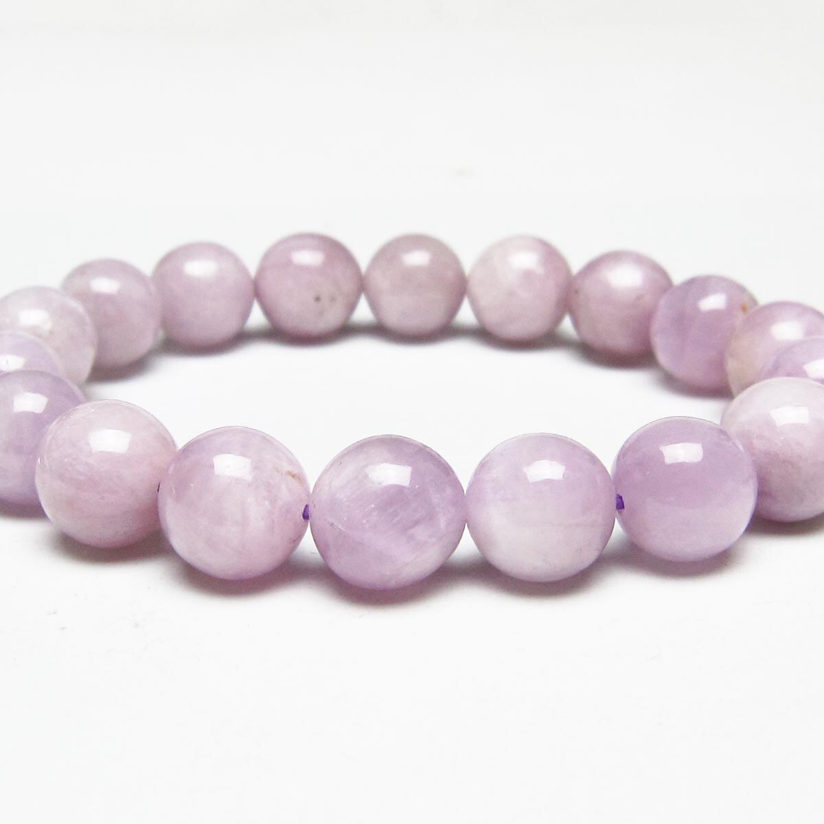 クンツァイト ブレスレット 11mm ミルキークンツァイト ブレス 一点物 メール便可 [M便 1/10] 111-46468