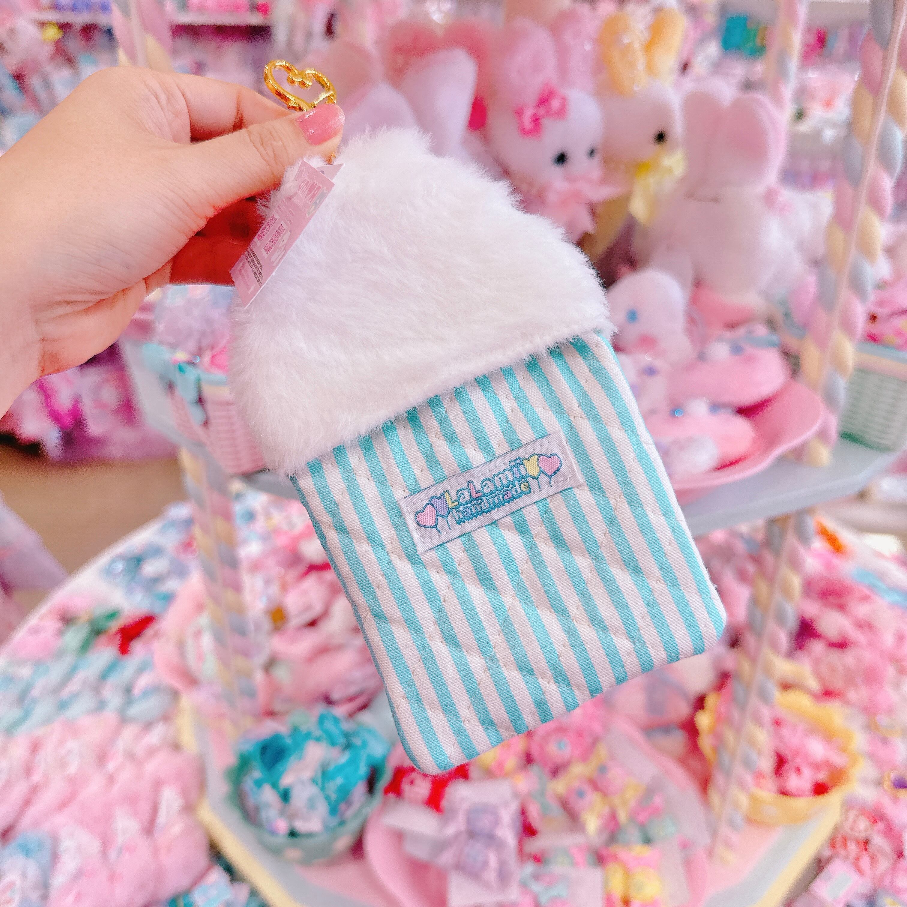 【E3】91-9うさぎのおばけちゃんカードケース（あにあーるコラボ）